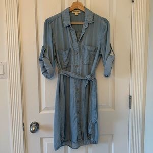 Cloth & Stone Chambray Dress
